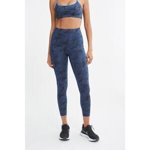 All Access High Waisted Navy Center Stage Pocket Legging Size S